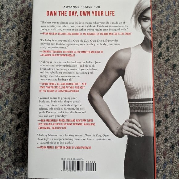 Hardcover Own The Day, Own Your Life by Aubrey Marcus - Picture 2 of 2